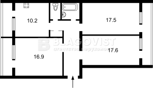 Квартира W-7362907, Тютюнника Василя (Барбюса Анрі), 5б, Київ - Фото 8