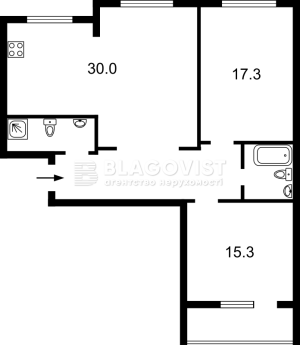 Квартира W-7370876, Васильченка, 3, Київ - Фото 3
