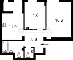 Квартира W-7379921, Регенераторная, 4 корпус 1, Киев - Фото 11