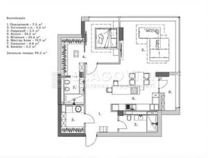 Квартира W-7382174, Антоновича Володимира (Горького), 44, Київ - Фото 14