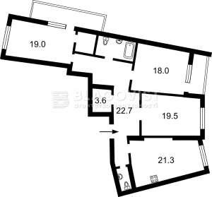Квартира W-7382176, Тютюнника Василия (Барбюса Анри), 28а, Киев - Фото 5