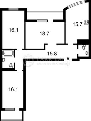 Квартира W-7362342, Сикорского Игоря (Танковая), 1, Киев - Фото 3
