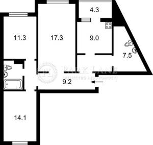 Квартира W-7365550, Чавдар Елизаветы, 28, Киев - Фото 15