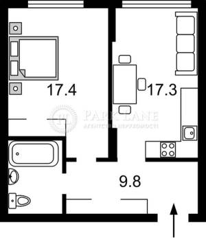 Квартира W-7365687, Максимовича Михайла (Трутенка Онуфрія), 32а, Київ - Фото 13