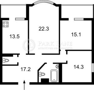 Квартира W-7365690, Григоренко Петра просп., 13б, Киев - Фото 15