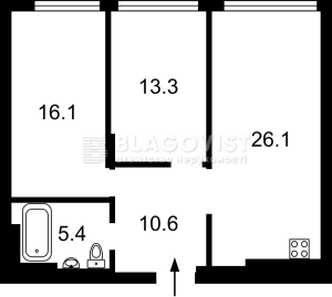 Квартира W-7378491, Братьев Чибинеевых (Черниговская), 8а, Киев - Фото 2