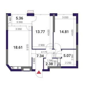 Квартира W-7391903, Причальная, 2, Киев - Фото 1
