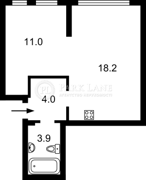 Квартира W-7432832, Салютна, 2, Київ - Фото 8
