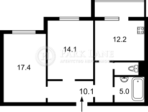 Квартира W-7366303, Максимовича Михаила (Трутенко Онуфрия), 7в, Киев - Фото 15