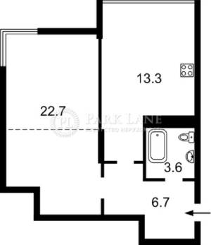 Квартира W-7372264, Максимовича Михаила (Трутенко Онуфрия), 3д, Киев - Фото 2