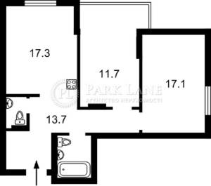 Квартира W-7374155, Гмыри Бориса, 14а, Киев - Фото 2