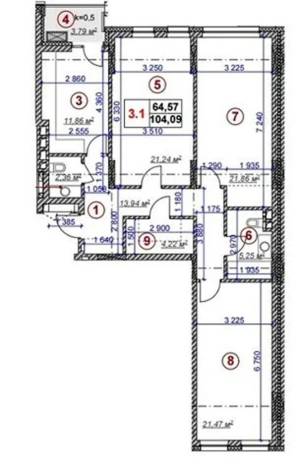Квартира W-7390501, Бульварно-Кудрявская (Воровского), 17, Киев - Фото 7