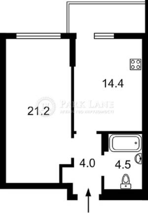 Квартира W-7394345, Брэдбэри Рэя (Дубинина Володи), 2, Киев - Фото 2