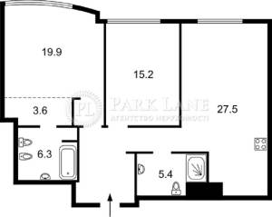 Квартира W-7397357, Саперно-Слобідська, 5, Київ - Фото 3