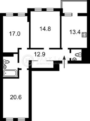 Квартира W-7397654, Бердника Олеся, Київ - Фото 3