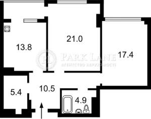 Квартира W-7397672, Верхогляда Андрея (Драгомирова Михаила), 5, Киев - Фото 4