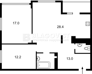 Квартира W-7368339, Антонова Авіаконструктора, 2б, Київ - Фото 4