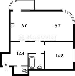 Квартира W-7366898, Руданского Степана, 4/6, Киев - Фото 4
