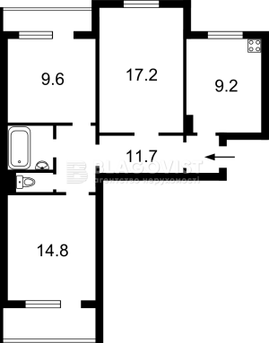 Квартира W-7371084, Большая Окружная, 3, Киев - Фото 2