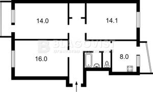 Квартира W-7374627, Чернобыльская, 11а, Киев - Фото 3