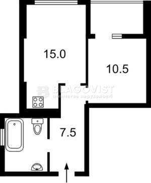 Квартира W-7369324, Джона Маккейна (Кудри Ивана), 7, Киев - Фото 13