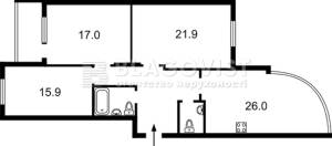 Квартира W-7378202, Саперно-Слобідська, 10, Київ - Фото 12