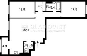 Квартира W-7378509, Иоанна Павла II (Лумумбы Патриса), 6/1, Киев - Фото 10