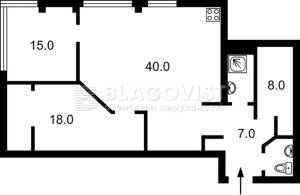 Квартира W-7386405, Антоновича Володимира (Горького), 44, Київ - Фото 13