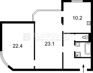 Квартира W-7387113, Кирилло-Мефодиевская, 2, Киев - Фото 14