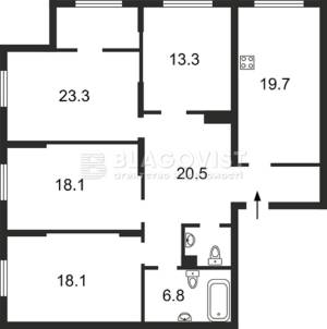 Квартира W-7387129, Дмитриевская, 80, Киев - Фото 15