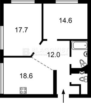 Квартира W-7391020, Бендукідзе Кахи (Підвисоцького), 2, Київ - Фото 14