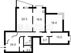 Квартира W-7397687, Панаса Мирного, 28а, Киев - Фото 15