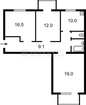 Квартира W-7402577, Велика Васильківська (Червоноармійська), 87-85, Київ - Фото 13