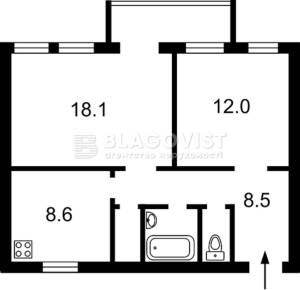 Квартира W-7406171, Константиновская, 4, Киев - Фото 12