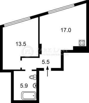 Квартира W-7371327, Братів Чибінєєвих (Чернігівська), 8г, Київ - Фото 11