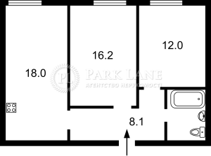 Квартира W-7375479, Максимовича Михаила (Трутенко Онуфрия), 28е, Киев - Фото 11