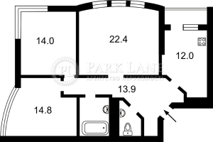 Квартира W-7376220, Науки просп., 80а/73, Київ - Фото 12