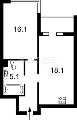 Квартира W-7371502, Джона Маккейна (Кудри Ивана), 7, Киев - Фото 12