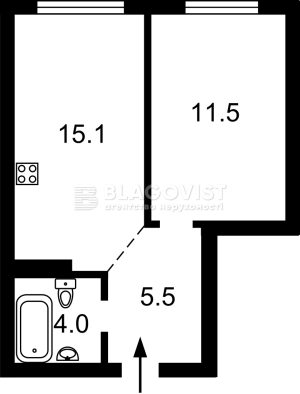 Квартира W-7373178, Змиенко Всеволода, 19, Киев - Фото 15