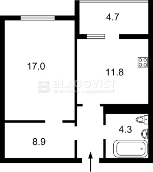 Квартира W-7371251, Ревуцького, 54б, Київ - Фото 12