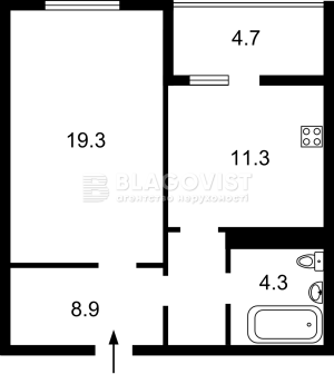 Квартира W-7371269, Ревуцкого, 54б, Киев - Фото 10