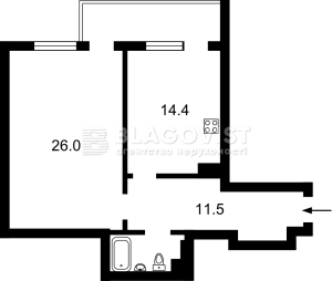 Квартира W-7371300, Ревуцького, 9, Київ - Фото 12