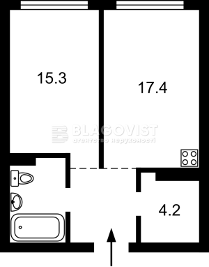 Квартира W-7371552, Причальная, 12, Киев - Фото 6
