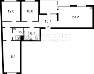 Квартира W-7377669, Осокорська, 2а, Київ - Фото 15