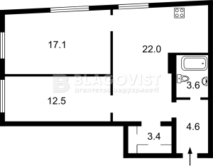 Квартира W-7383190, Кам'янська (Дніпродзержинська), 123-127, Київ - Фото 5