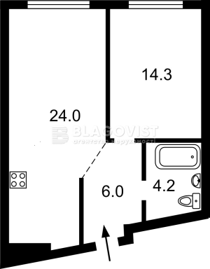 Квартира W-7386702, Причальна, 8, Київ - Фото 9