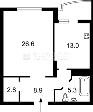 Квартира W-7388179, Срибнокильская, 1, Киев - Фото 5