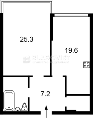 Квартира W-7392222, Днепровская наб., 14а, Киев - Фото 12