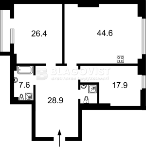 Квартира W-7396172, Деловая (Димитрова), 2б, Киев - Фото 14