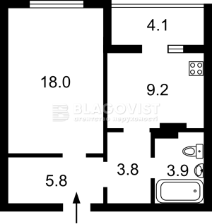 Квартира W-7406342, Софии Русовой, 7а, Киев - Фото 1